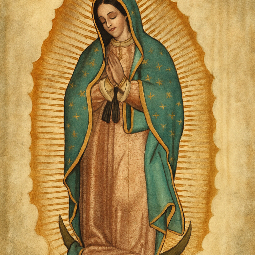 A picture of our Lady of Guadalupe A picture of our Lady of Guadalupe